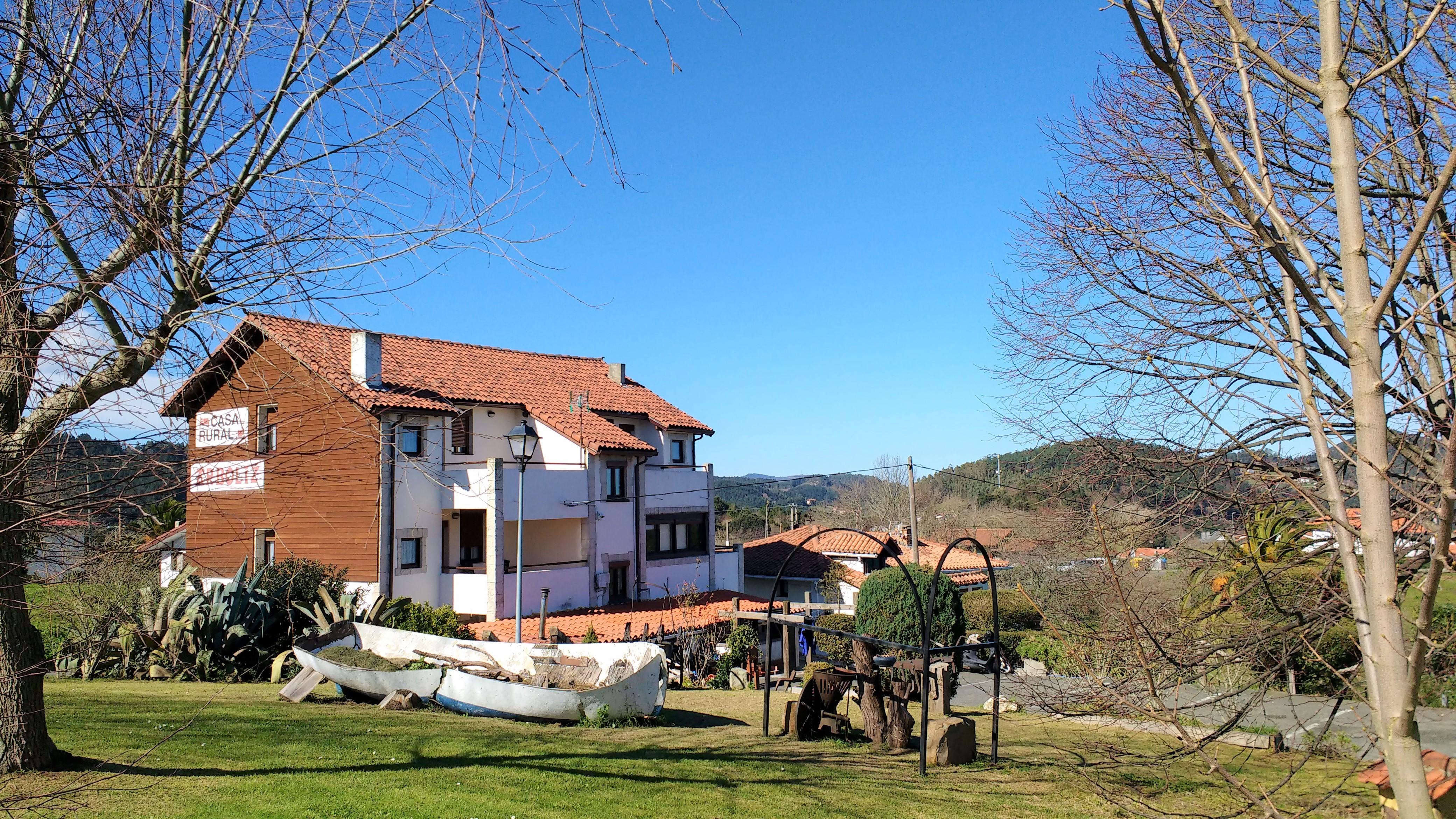 Casa Rural Arboliz Hostal Ibarrangelu Exterior foto